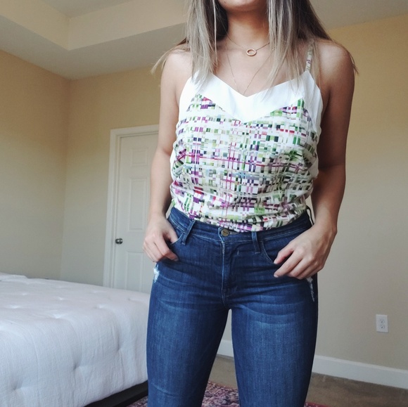 W118 by walter baker multicolored top m - Picture 1 of 8